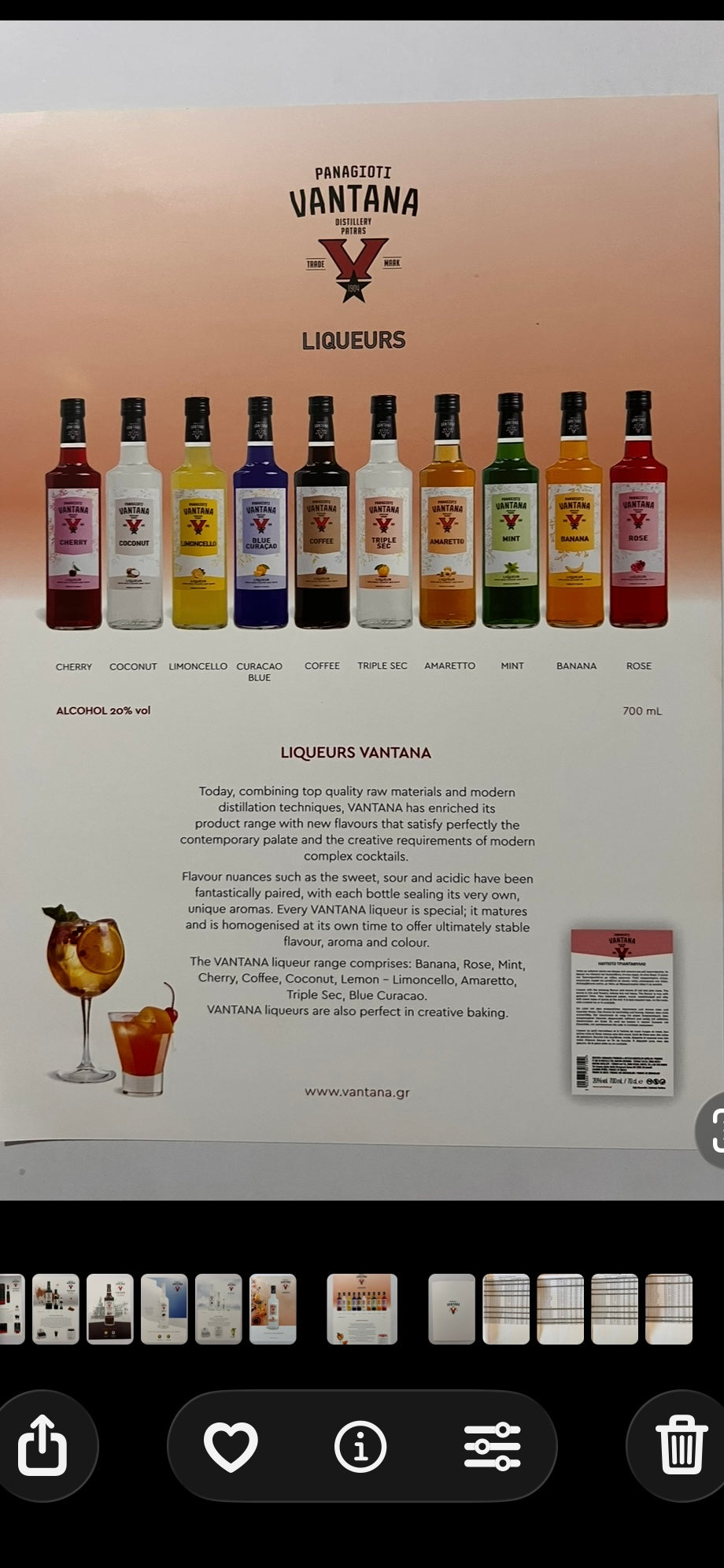 VANTANA Flavors & Drinks