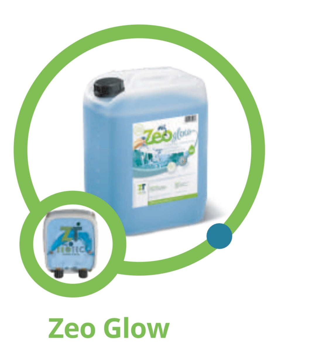 Zeo Glow 5L Λαμπρυντικό- Στεγνωτικό για επαγγελματικά πλυντήρια.